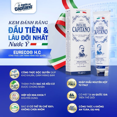 Kem đánh răng Pasta del Capitano 1905 Whitening (Làm trắng răng) – 75ml