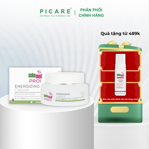 Kem Postbiotics - nuôi dưỡng, cải thiện và trẻ hóa da - Sebamed Pro! Energizing Cream 50ml