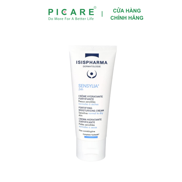Kem dưỡng ẩm và ngăn ngừa khô da Isis Pharma Sensylia 24h 40ml