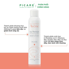 Xịt Khoáng Cấp Ẩm Và Làm Dịu Da Avène Thermal Spring Water