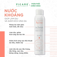 Xịt Khoáng Cấp Ẩm Và Làm Dịu Da Avène Thermal Spring Water