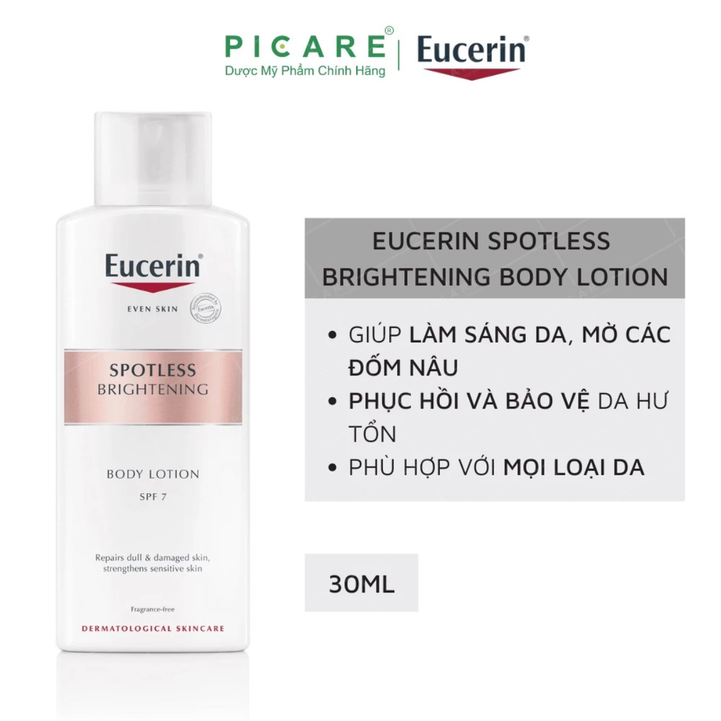 Sữa dưỡng thể trắng da Eucerin Spotless Brightening Body Lotion 250ml