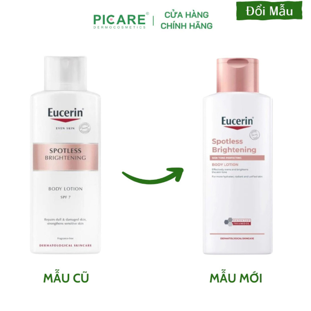 Sữa dưỡng thể trắng da Eucerin Spotless Brightening Body Lotion 250ml