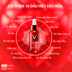 Tinh chất hõ trợ cải thiện 16 dấu hiêu lão hoá Vichy Liftactiv serum Collagen Specialist 16/16 30ml