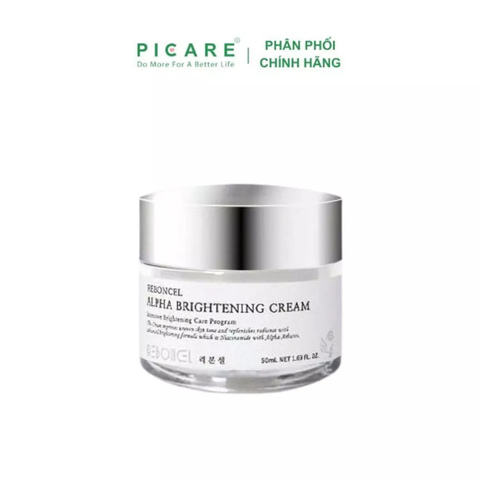 Kem làm trắng da, mờ nám tích cực Reboncel Alpha Brightening Cream 50ml