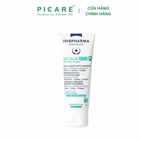 Sữa tắm dưỡng ẩm, làm dịu, giảm ngứa Secalia Ato Shower Cream 200ml