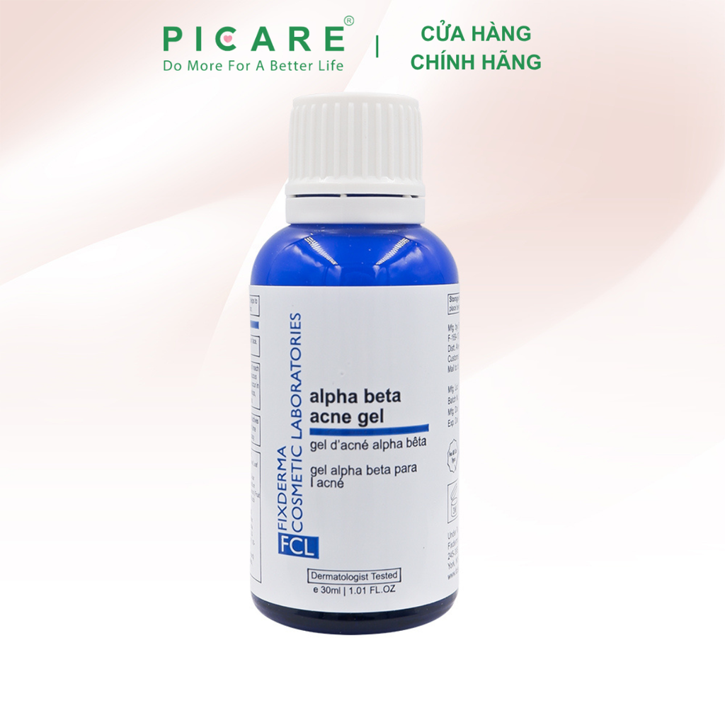 Gel Chăm Sóc Dành Da Dầu Mụn, Hạn Chế Mụn Phát Triển FCL Alpha-Beta Acne Gel 30ml