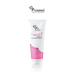 Sữa Rửa Mặt Giúp Da Trắng Sáng Fixderma Face21 Cleanser For Brightening & Radiance 75ml