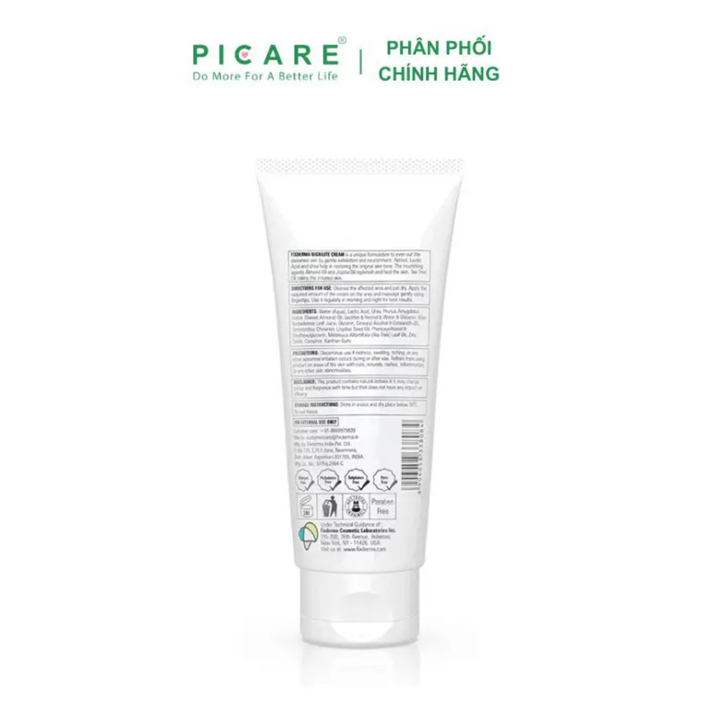 Kem Hỗ Trợ Giảm Thâm Cơ Thể Fixderma Nigrilite Cream Giúp Sáng Da Vùng Cơ Thể 100g