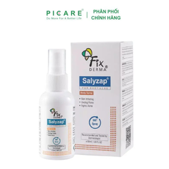 Xịt Giảm Mụn Hỗ Trợ Giảm Mụn Cơ Thể Fixderma Salyzap For Body Acne Body Spray 50ml
