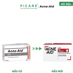 Xà phòng giảm mụn trứng cá Acne-Aid Bar 100G