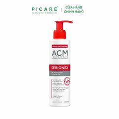 Sữa Rửa Mặt Làm Sạch Sâu Cho Da Dầu Mụn ACM Sebionex Cleansing Gel 200ml