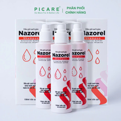 Dầu gội cải thiện da đầu dầu, giảm gàu ngứa Nazorel Shampoo