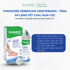 Áp lạnh loại bỏ vết chai, mụn cóc Timodore Veruche Crioterapia – 75ml