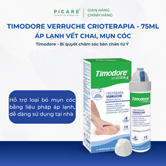 Áp lạnh loại bỏ vết chai, mụn cóc Timodore Veruche Crioterapia – 75ml