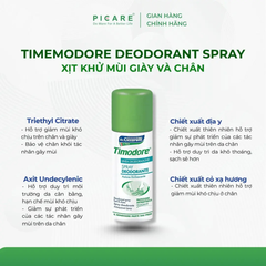 Xịt Khử Mùi Chân & Giày Dr. Ciccarelli Timodore Deodorant Spray 150 ml