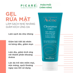 Gel Rửa Mặt Tạo Bọt Cho Da Dầu Nhạy Cảm Avène Cleanance Cleansing Gel 200ml