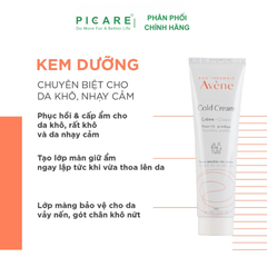 Kem Dưỡng Da Cho Da Khô Nhạy Cảm Avène Cold Cream 100ml