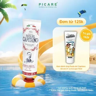 Kem đánh răng Pasta del Capitano 1905 Original (Hương Quế Nguyên bản) – 75ml