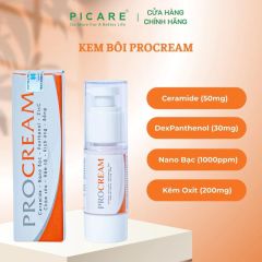 Kem Bôi Procream Hỗ Trợ Giảm Hăm Tã, Chàm Sữa, Bỏng, Kích Ứng Da 50g