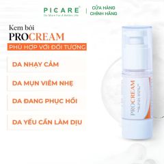 Kem Bôi Procream Hỗ Trợ Giảm Hăm Tã, Chàm Sữa, Bỏng, Kích Ứng Da 50g