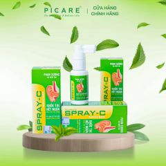 Xịt Vệ Sinh Tai Spray-C Nano Bạc Aero Chemie 15ml Làm Sạch Ráy Tai, Phục Hồi Cơ Chế Tự Làm Sạch Ráy