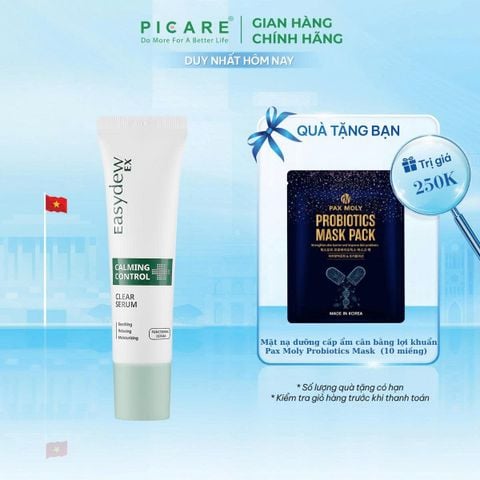 Serum Cung Cấp Dưỡng Chất Cho Da Mụn Sau Tổn Thương Easydew Ex Calming Control Clear Serum 30ml