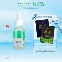 Tinh chất dành cho da dầu mụn PAX MOLY Niacinamide 15% + Zinc 5% Serum 30ml