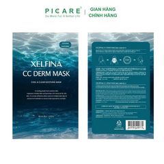 [ 1 gói ] Mặt nạ Hydrogel giúp làm dịu & làm mát da XELFINA CC DERM 40g