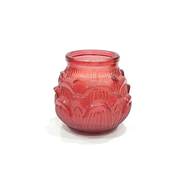 Hũ nến thơm hình hoa sen Eden Candle EDC0719 cháy 18 giờ (size S)