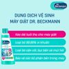 Dung dịch vệ sinh máy giặt Dr.Beckmann 250ml - Giúp khử mùi, làm sạch lồng giặt, bảo vệ máy