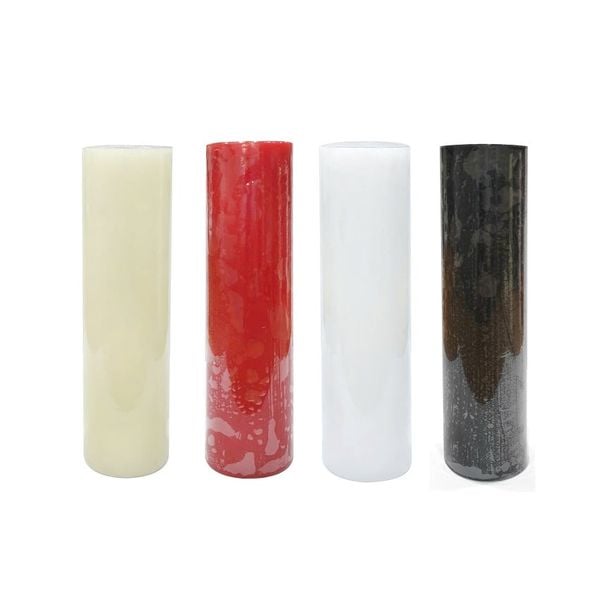 Nến trụ tròn không mùi D5.5H20 Eden Candle EDC0153 (5.5 x 20 cm)