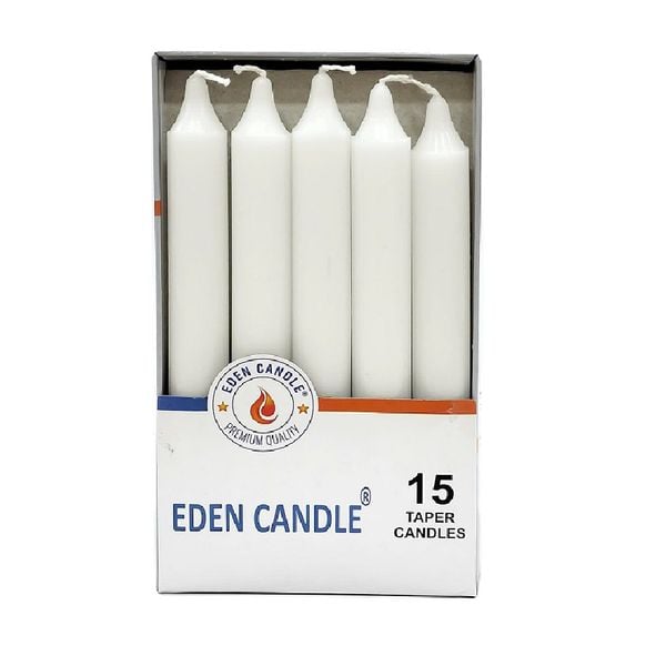 Hộp 15 nến thơm taper Eden Candle FTRAMART EDC2317 15cm