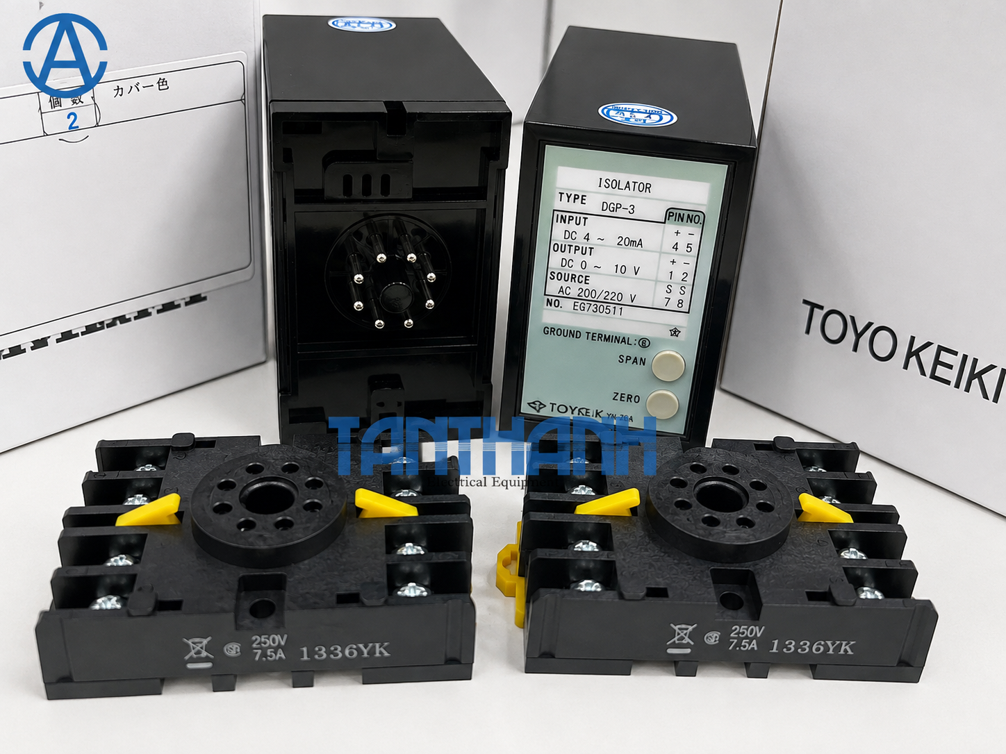 TOYO KEIKI Signal Isolator DGP-3-8-4