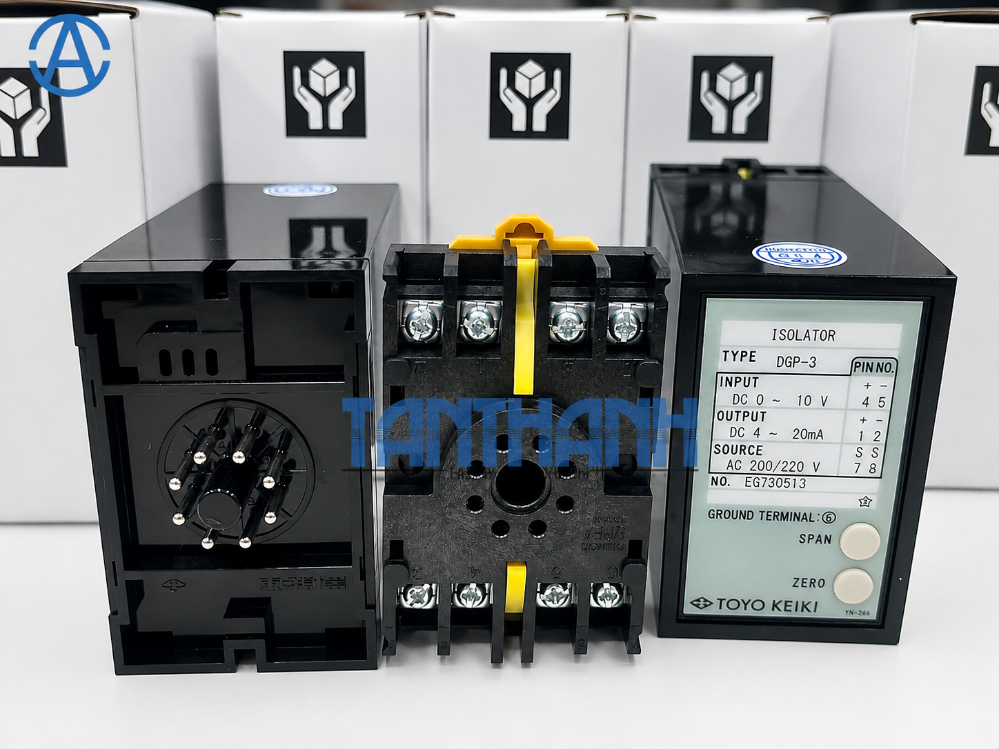 TOYO KEIKI Signal Isolator DGP-3-4-8