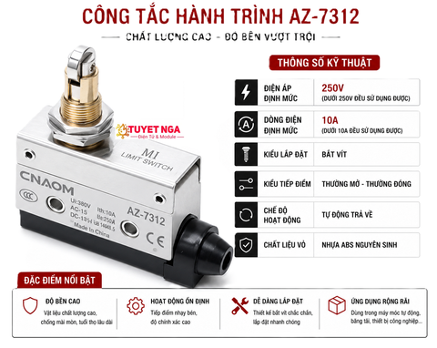 AZ-7312 Công Tắc Hành Trình