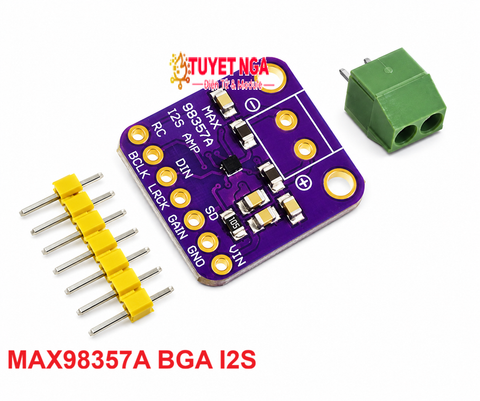 MAX98357A BGA Mạch Khuếch Đại Âm Thanh I2S Class D