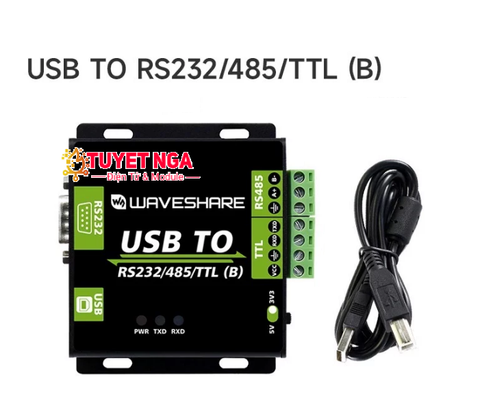 Bộ Chuyển Đổi USB sang RS232 RS485 TTL CH343