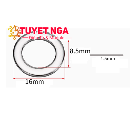 Long Đền M8 Inox 304 (10pcs)