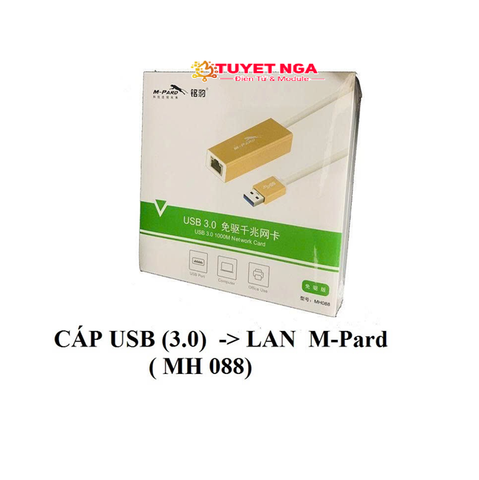 M-Pard Cáp USB 3.0 Sang Mạng Lan Gigabit Ethernet MH088