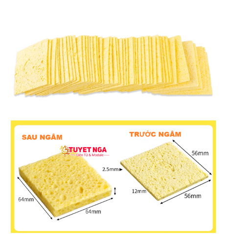 Bọt Biển Vệ Sinh Mũi Hàn Dày