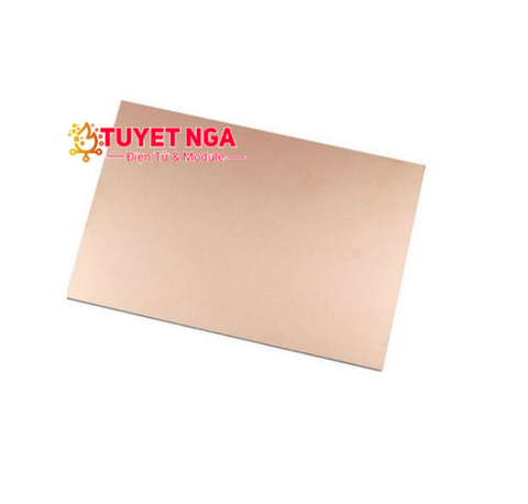 Phíp Đồng Thủy Tinh FR4 1 Mặt A4 20x20cm