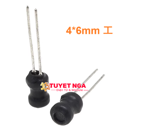 Cuộn Cảm 10uH Chữ I 4x6mm