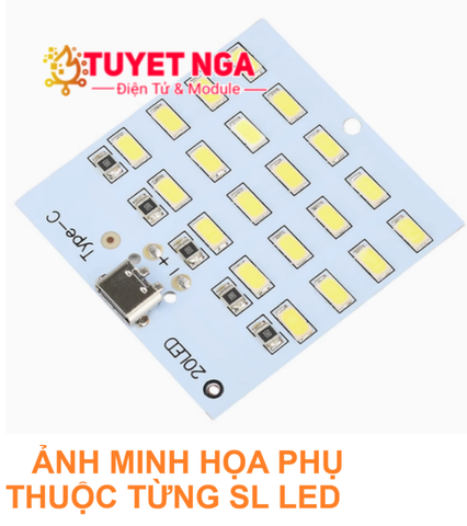 Mạch 12 Led Siêu Sáng 5730 TypeC 5V