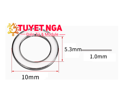 Long Đền M5 Inox 304 (10pcs)
