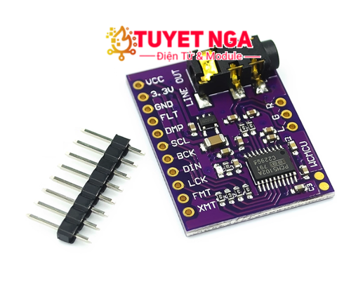 CJMCU-5102 Mạch Chuyển Mức Tín Hiệu I2S DAC PCM5102