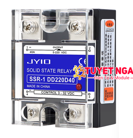 JYIO Relay Bán Dẫn SSR-40DD 40A