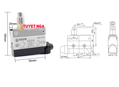 AZ-7110 Công Tắc Hành Trình