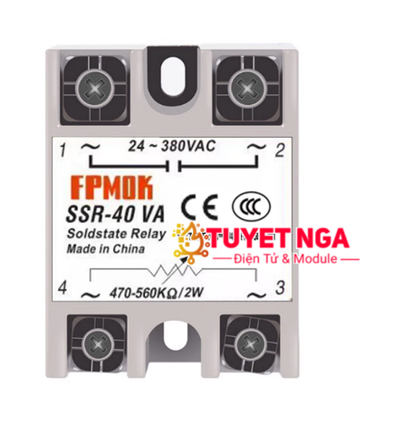 Relay Bán Dẫn SSR-40VA