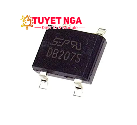 DB207S Cầu Diode Chỉnh Lưu 2A 1000V